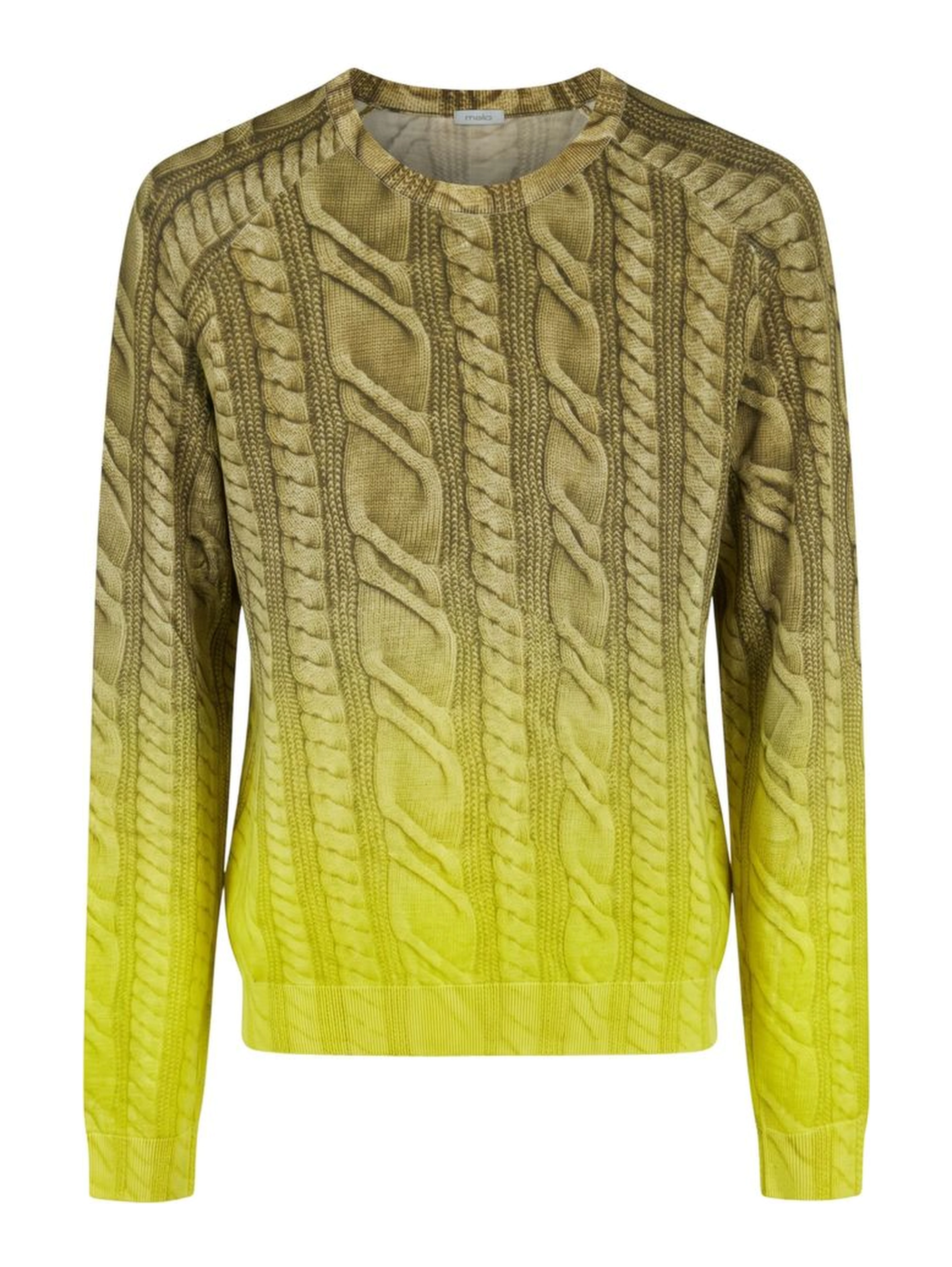 Green Wool Men's Sweater