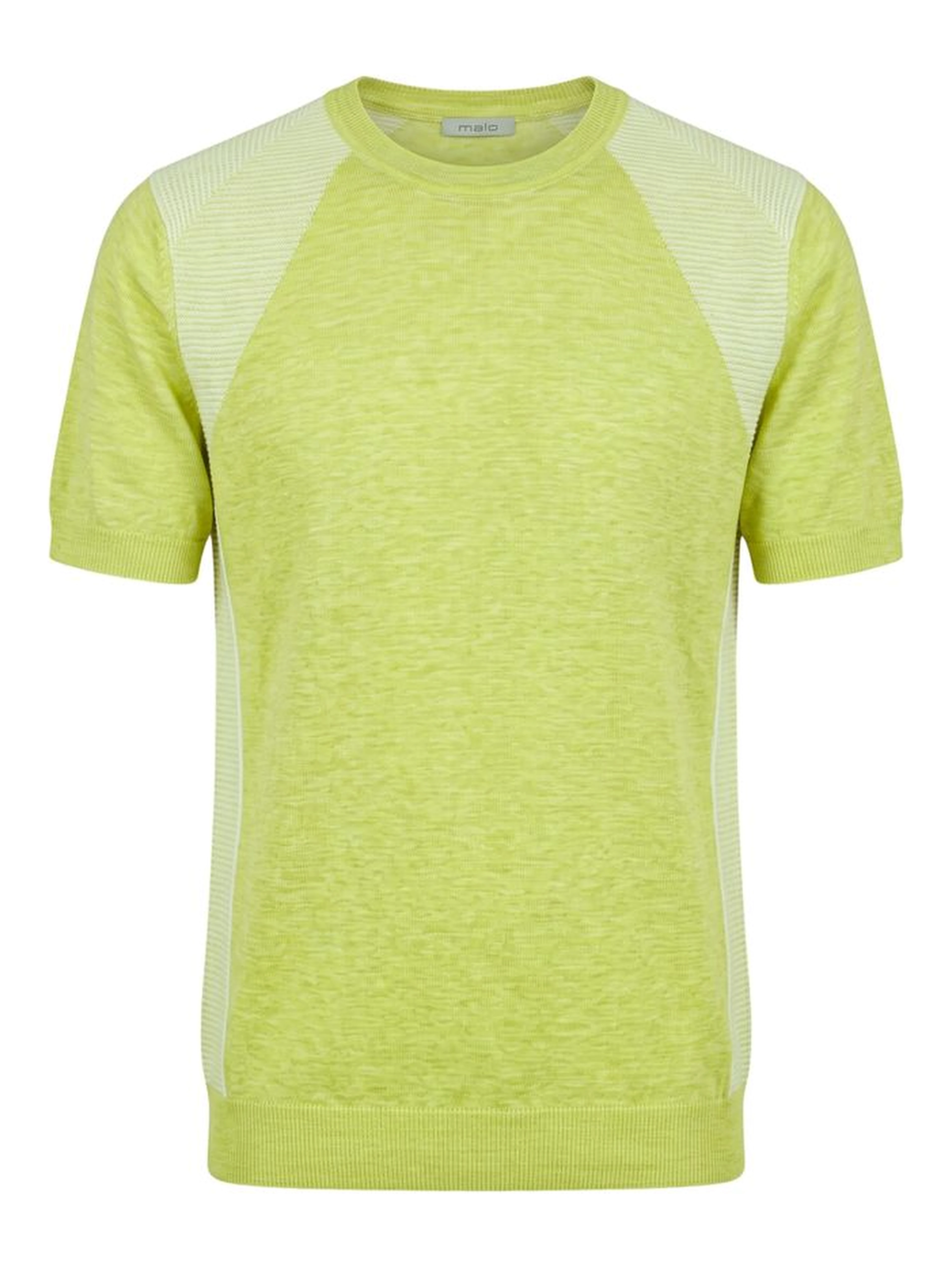 Green Linen Men Sweater