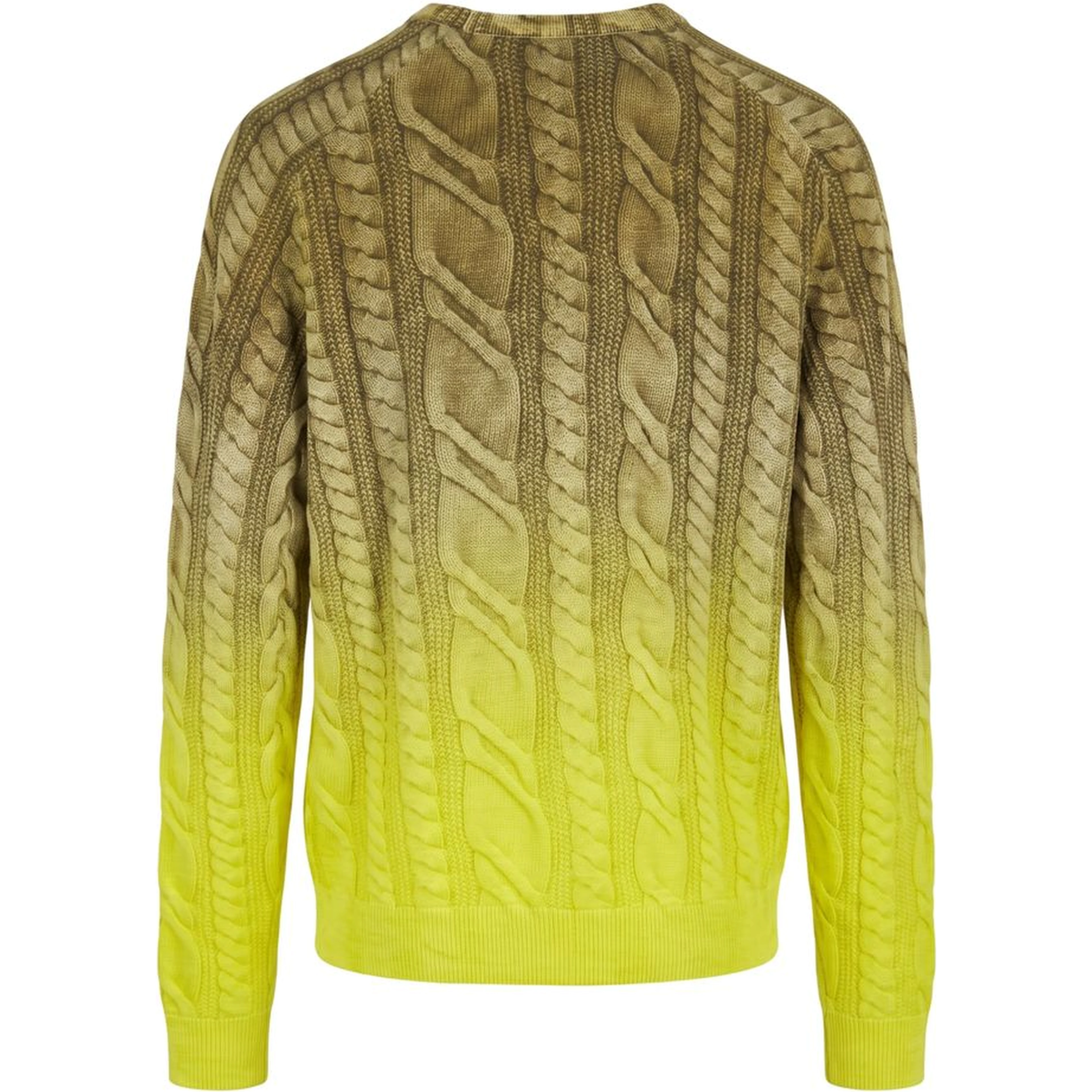 Green Wool Men's Sweater