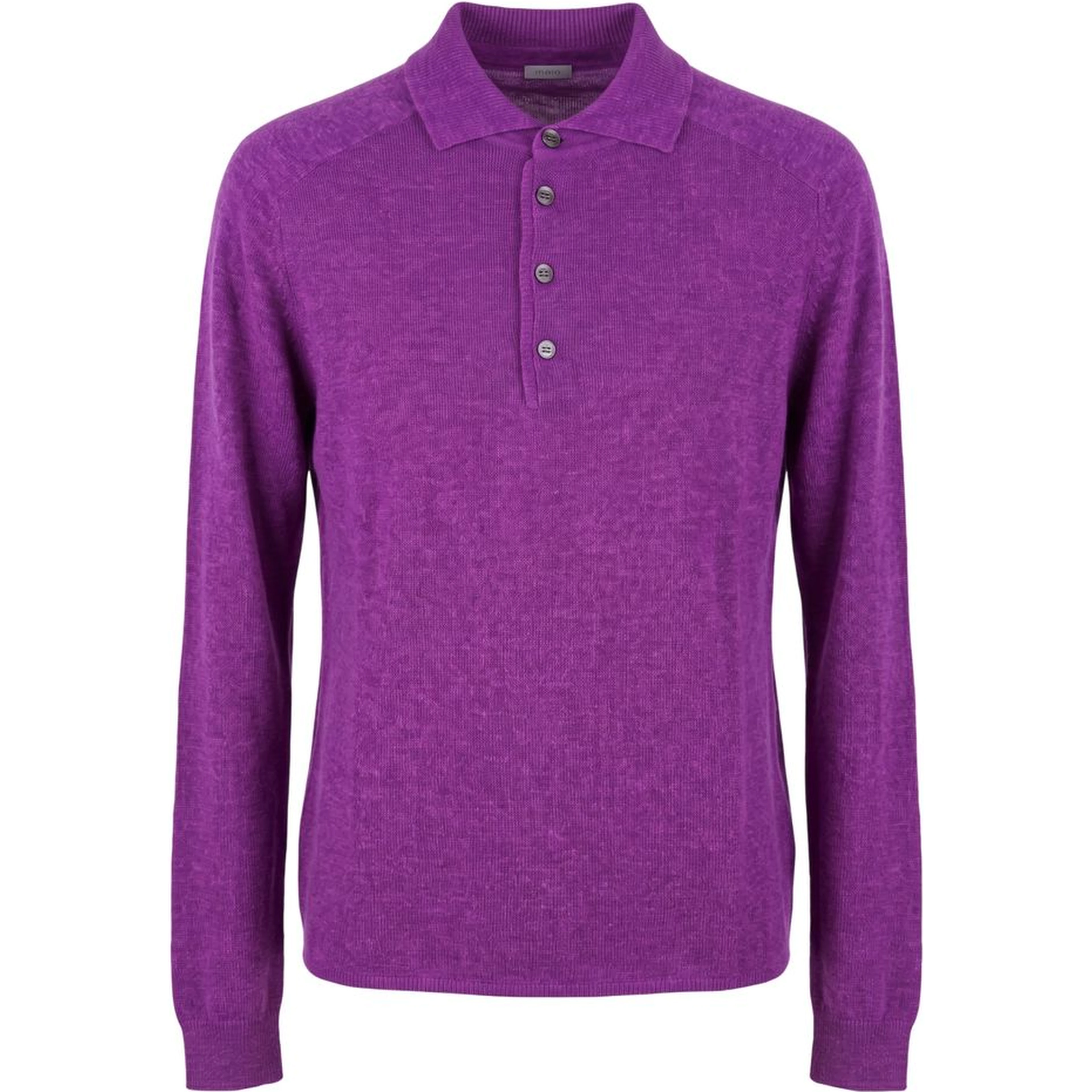 Purple Silk Men Sweater