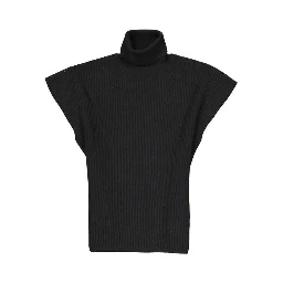 Black Cashmere Waistcoat