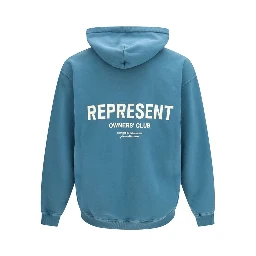 Blue Cotton Sweatshirt