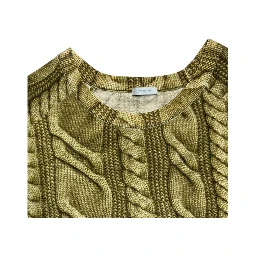 Green Wool Men's Sweater