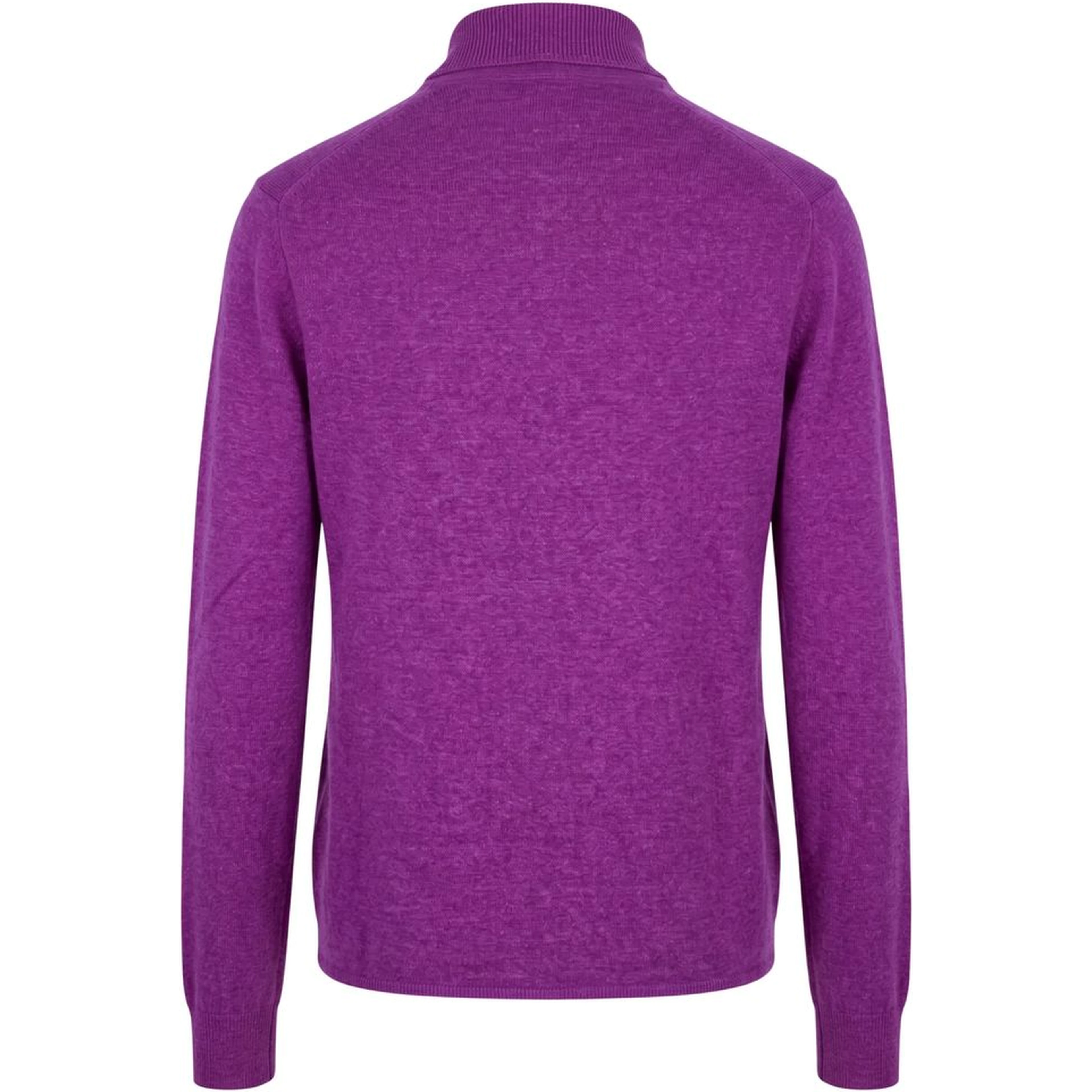 Purple Silk Men Sweater