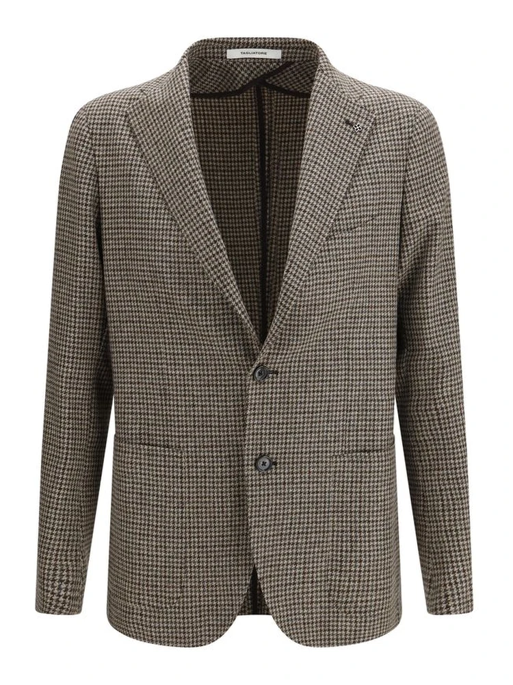 Brown Wool Oves Aries Blazer