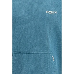 Blue Cotton Sweatshirt