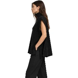 Black Cashmere Waistcoat