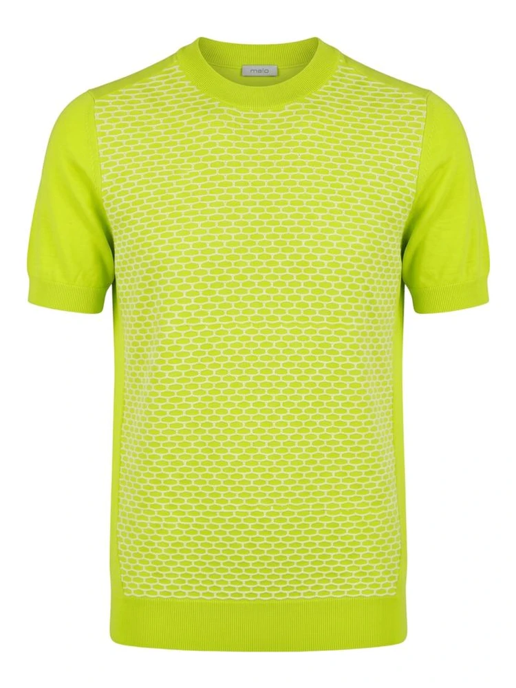 Green Cotton Men Sweater