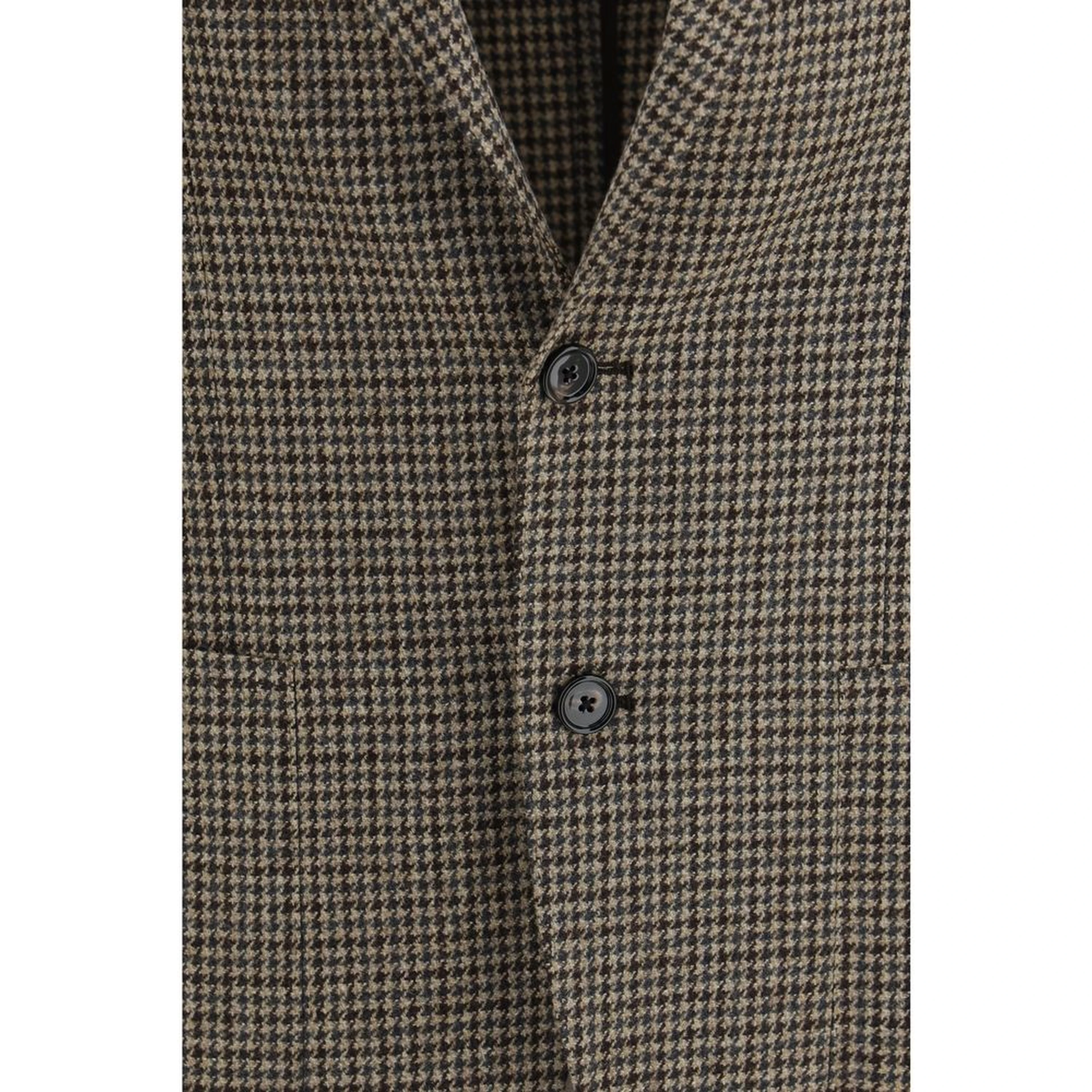Brown Wool Oves Aries Blazer