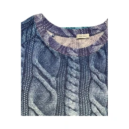 Blue Wool Men's Sweater