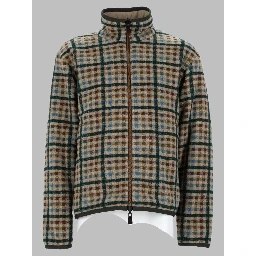 Felpa Reversibile Effetto Teddy Con Zip