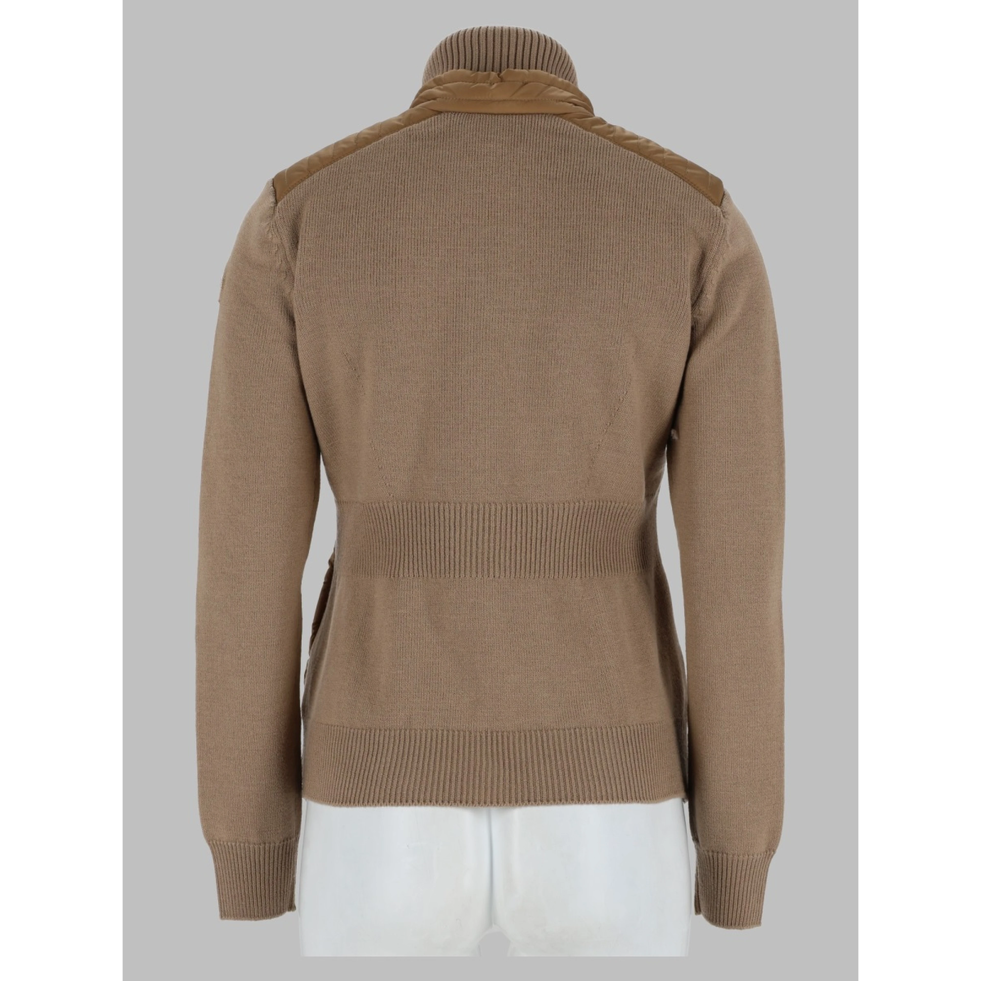 Cardigan Imbottito In Misto Lana