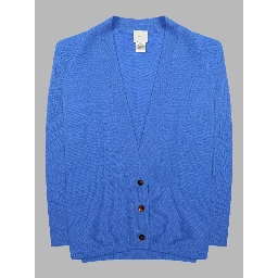 Cardigan In Lana Merino e Cashmere