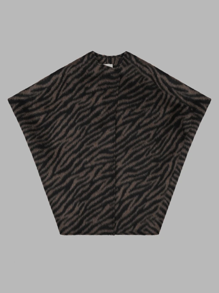 Cappa "Jungle" In Lana e Mohair