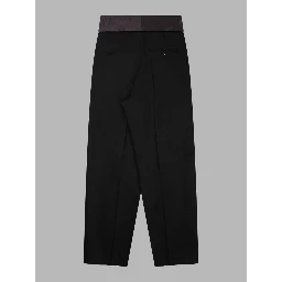 Pantalone In Lana Con Baschina