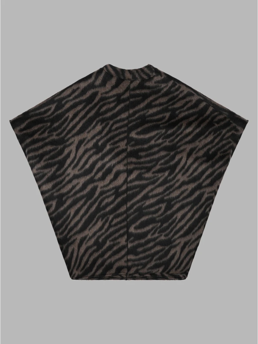 Cappa "Jungle" In Lana e Mohair