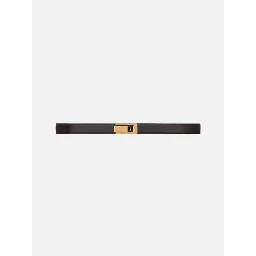 SAINT LAURENT CHARNIERE BUCKLE belt