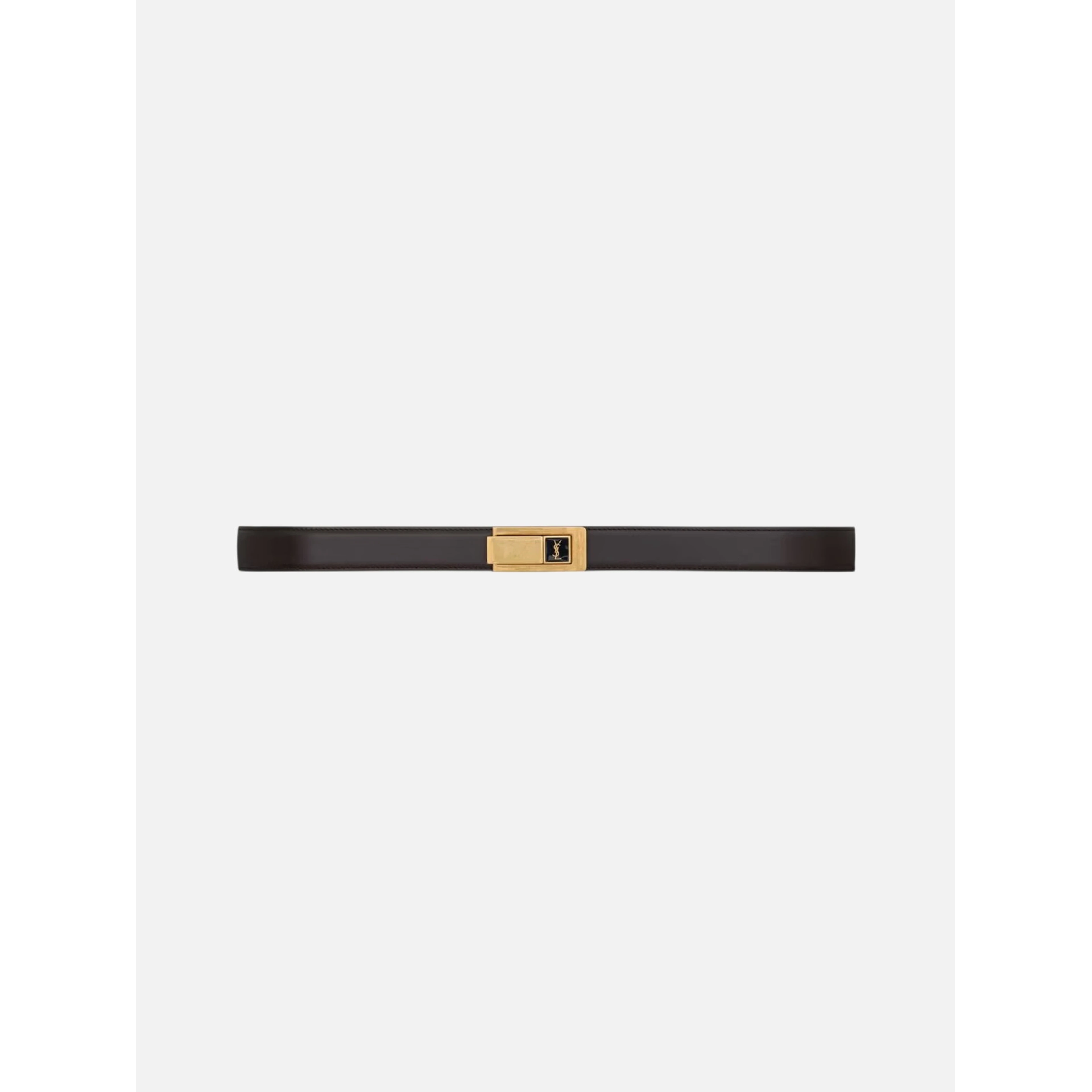 SAINT LAURENT CHARNIERE BUCKLE belt