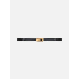 SAINT LAURENT CHARNIERE BUCKLE belt
