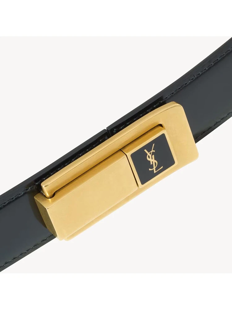 SAINT LAURENT CHARNIERE BUCKLE belt alternative