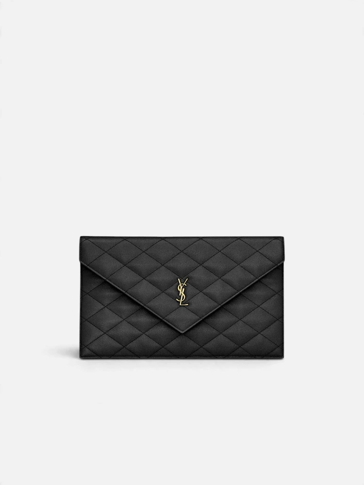 SAINT LAURENT PARIS POUCH handbag