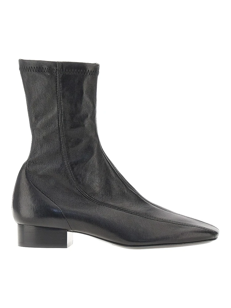 'Club' nappa leather ankle boots