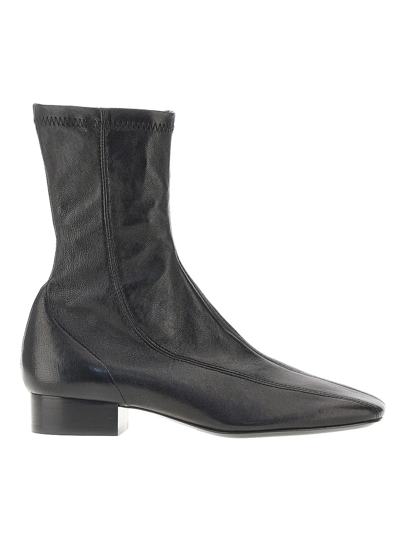 'Club' nappa leather ankle boots