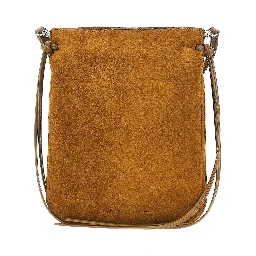 Suede leather 'Gig' pouch