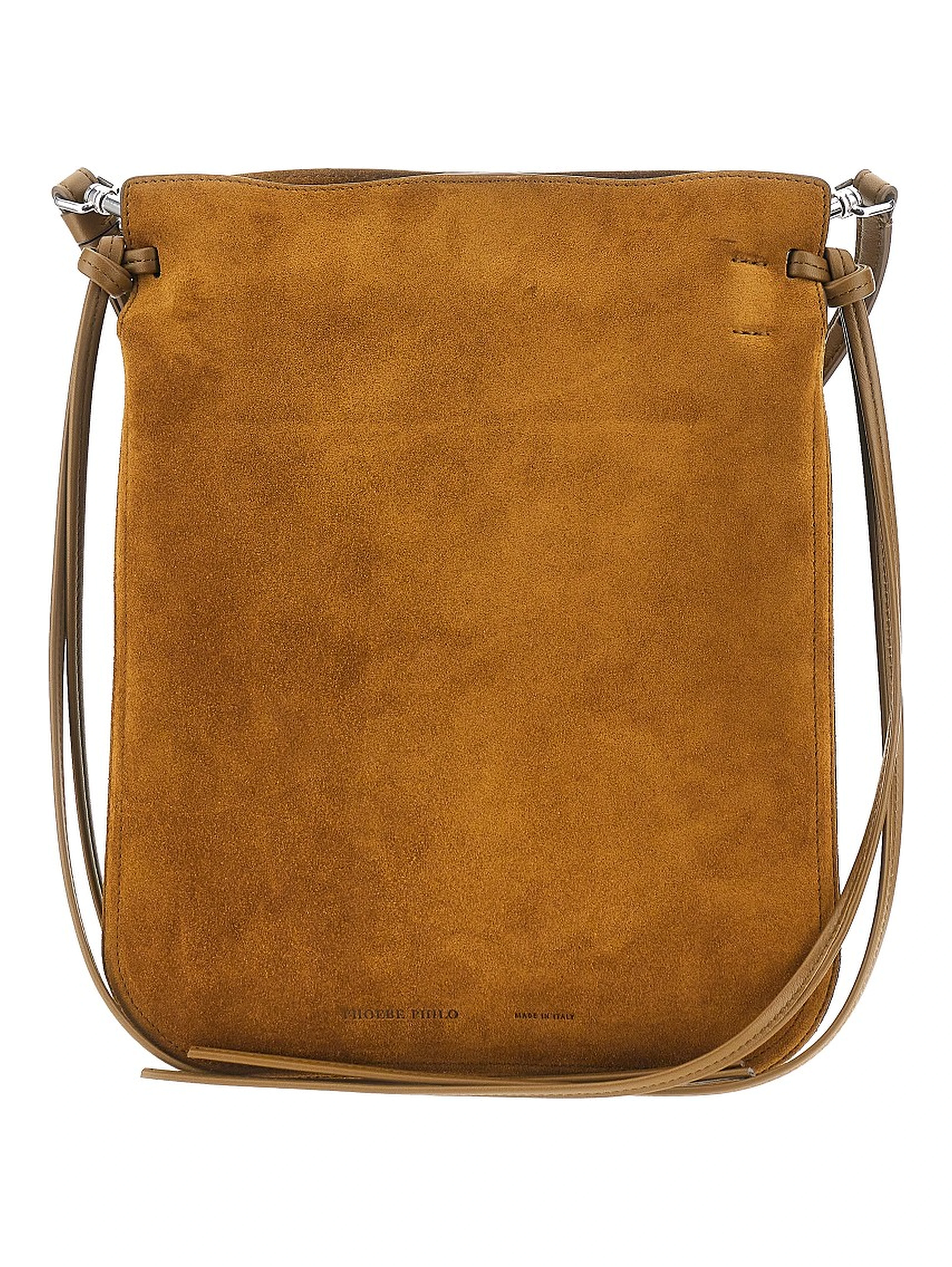 Suede leather 'Gig' pouch
