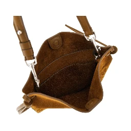 Suede leather 'Gig' pouch
