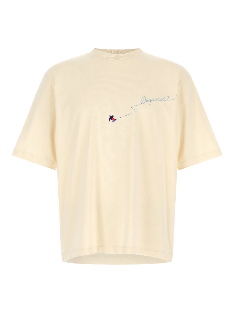 White Cotton T-Shirt
