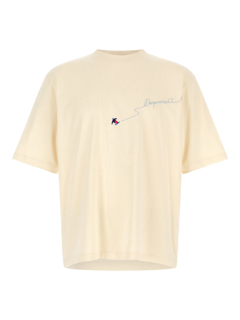 White Cotton T-Shirt