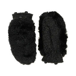 Black Goatskin Gloves