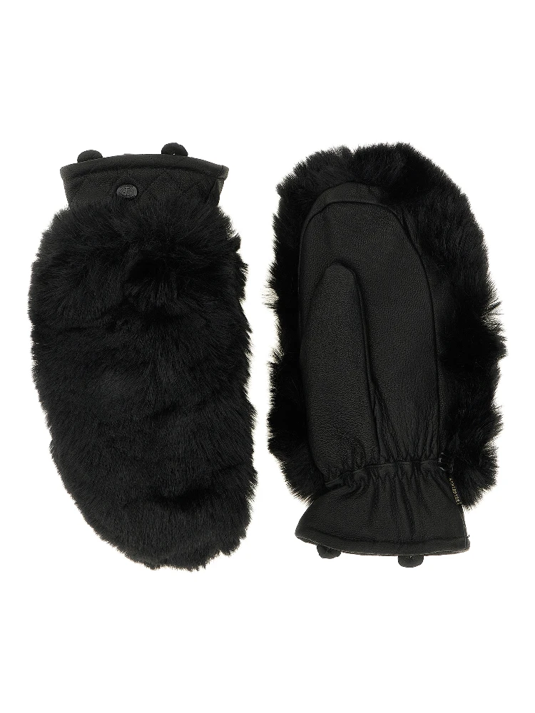 Black Goatskin Gloves