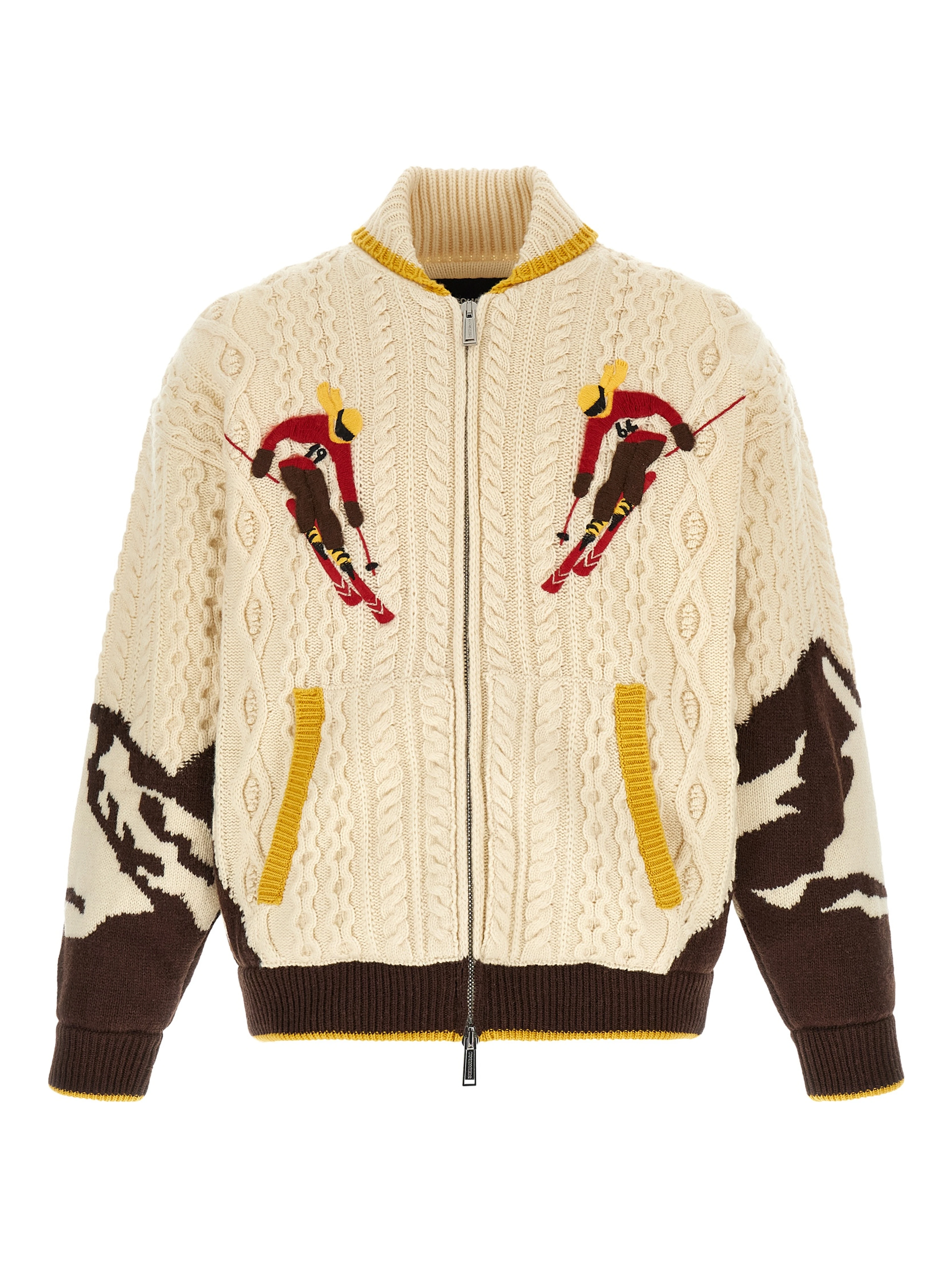 Multicolor Wool Cardigan