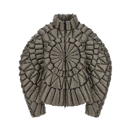 Gray Nylon Jacket