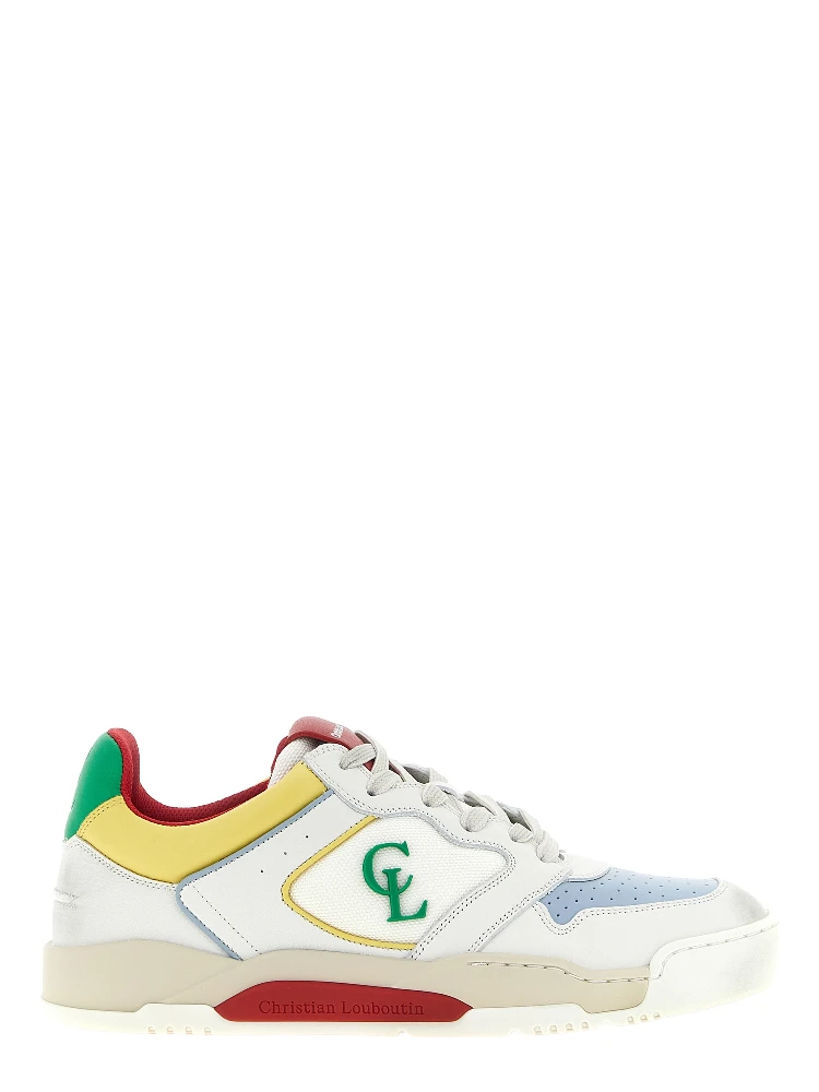 Multicolor Calfskin Athletic Sneakers