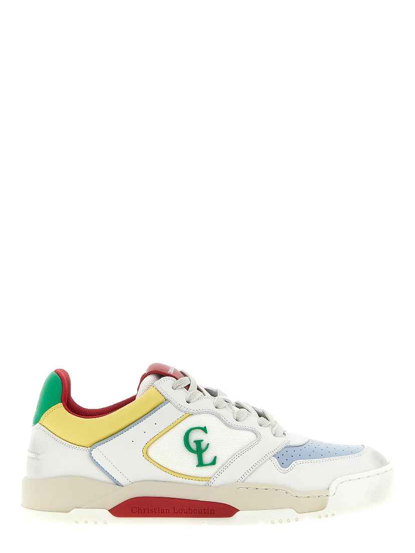 Multicolor Calfskin Athletic Sneakers