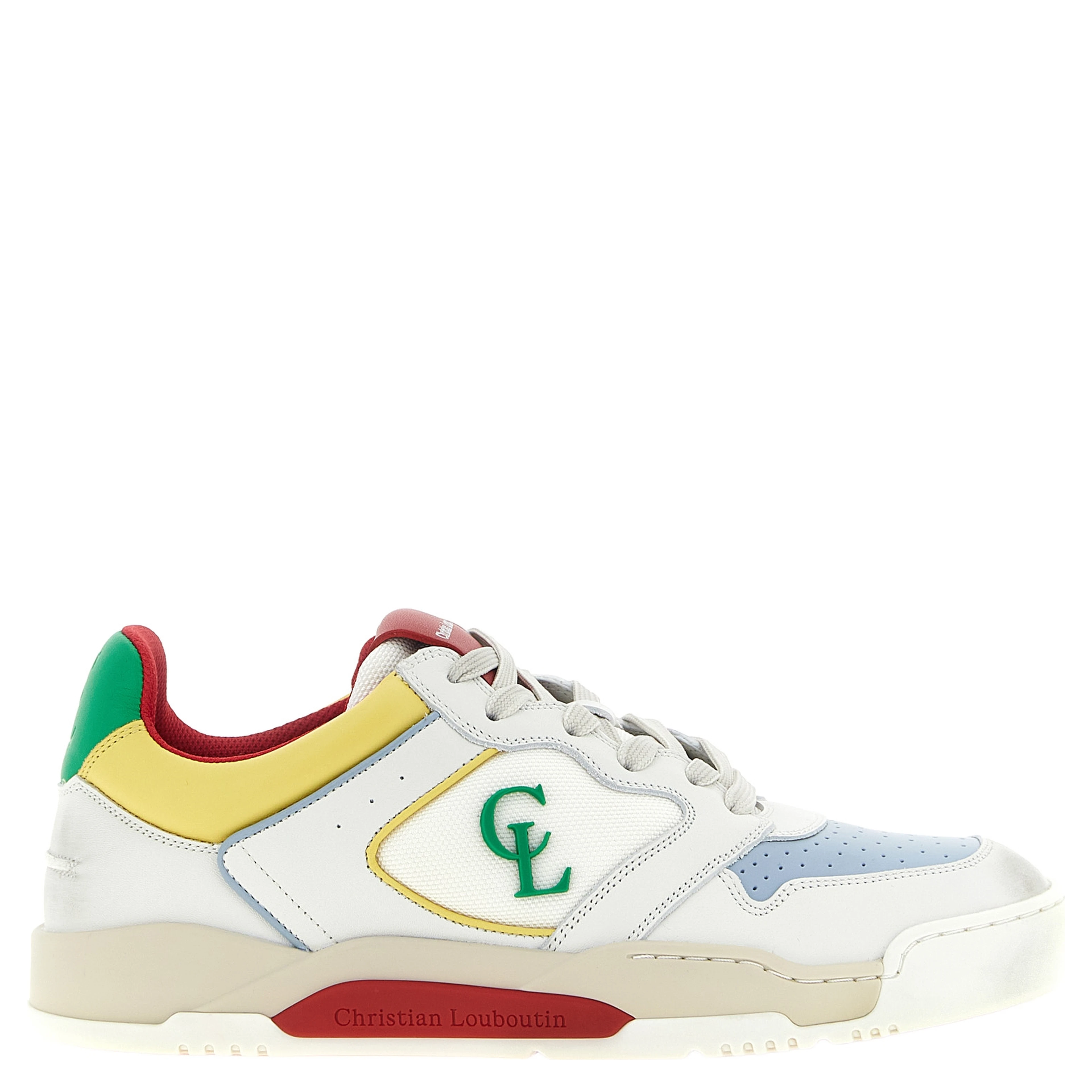 Multicolor Calfskin Athletic Sneakers