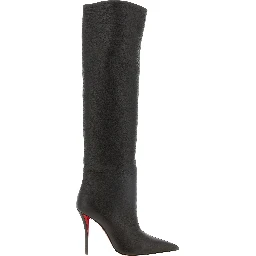 Brown Goatskin Over The Knee