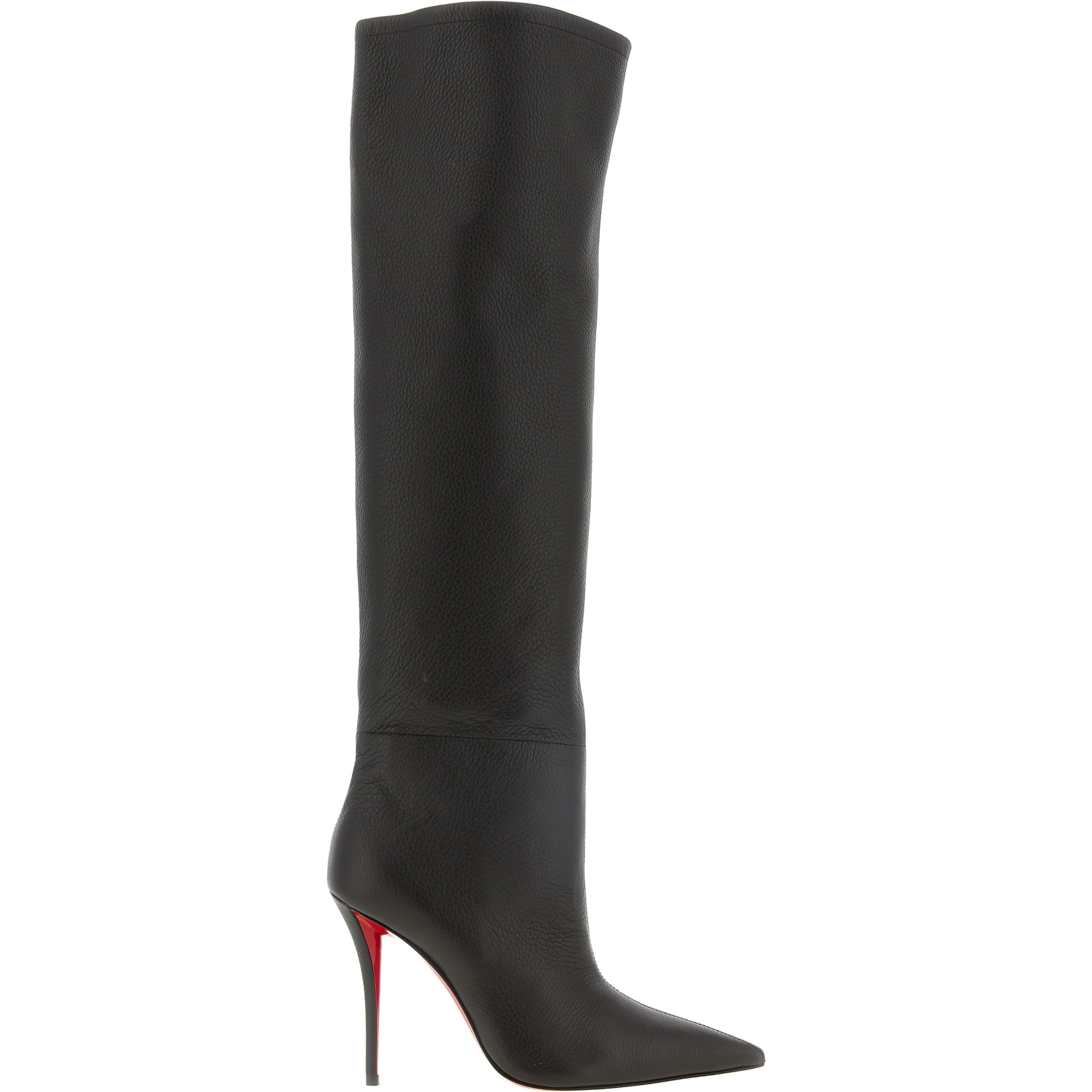 Brown Goatskin Over The Knee