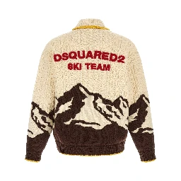 Multicolor Wool Cardigan