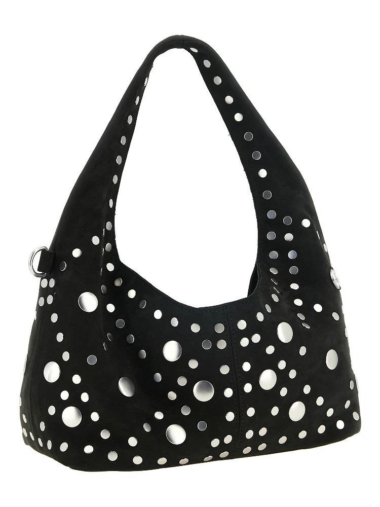 Black Cowhide Shoulder Bag alternative