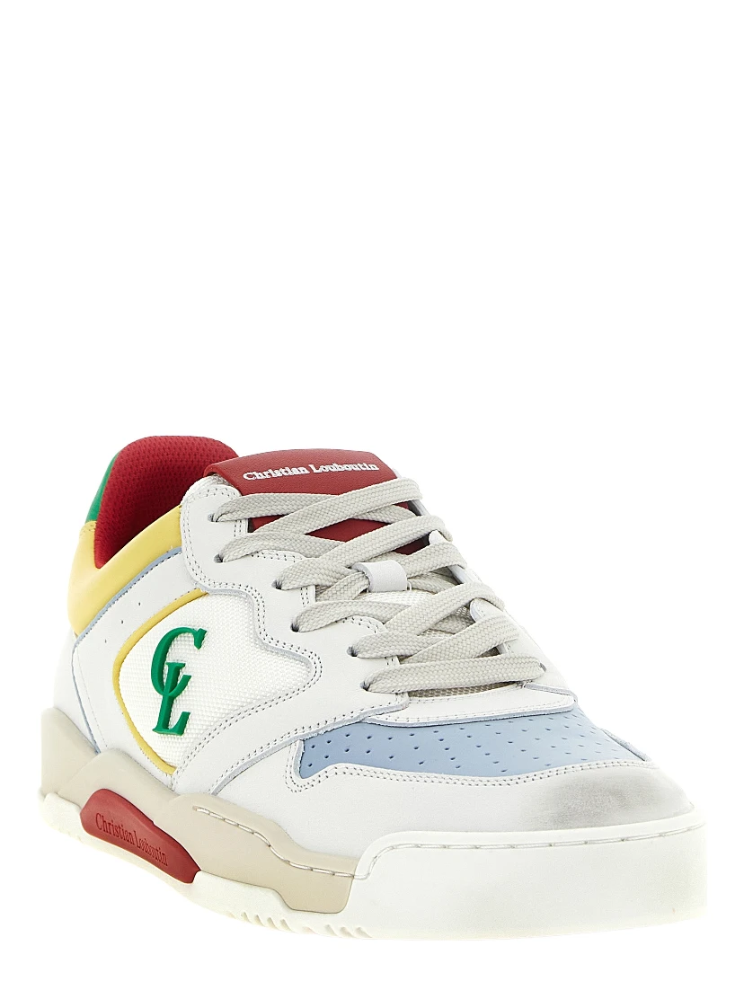 Multicolor Calfskin Athletic Sneakers