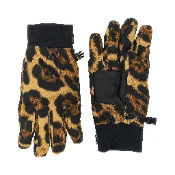 Brown Polyester Gloves