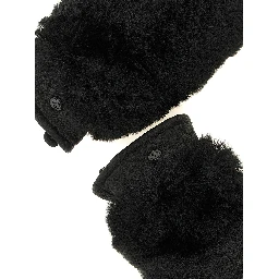 Black Goatskin Gloves