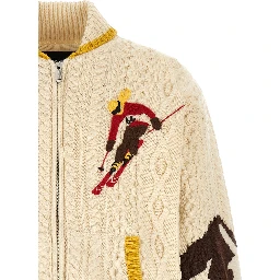 Multicolor Wool Cardigan