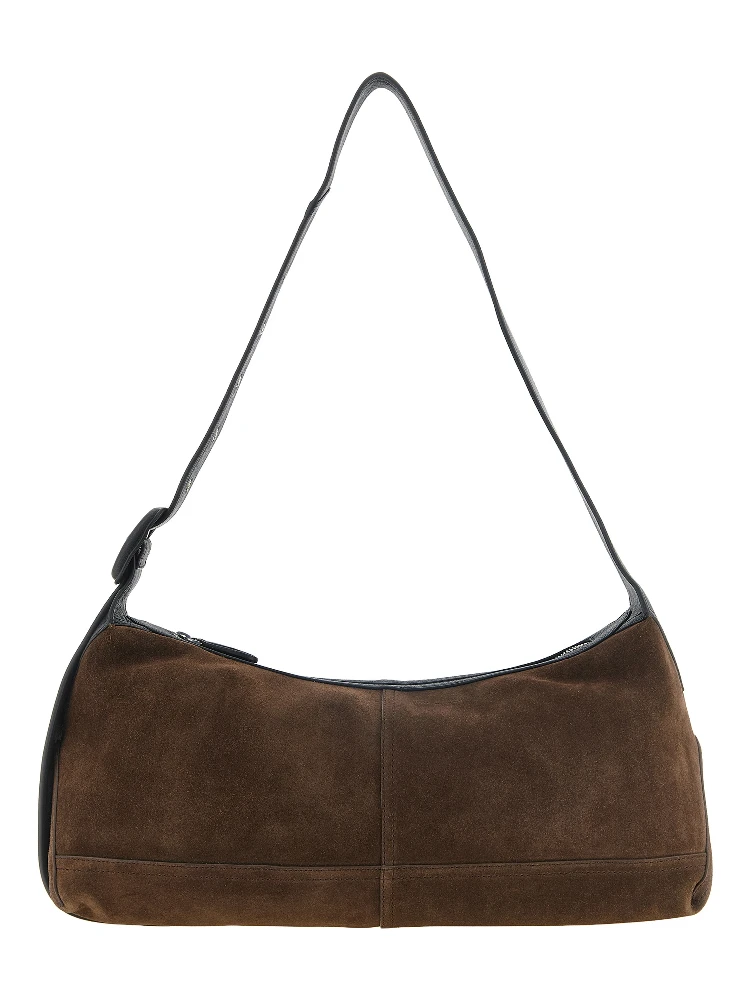 Brown Cowhide Crossbody Bag