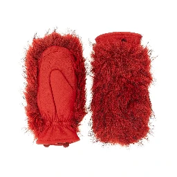 Red Goatskin Gloves