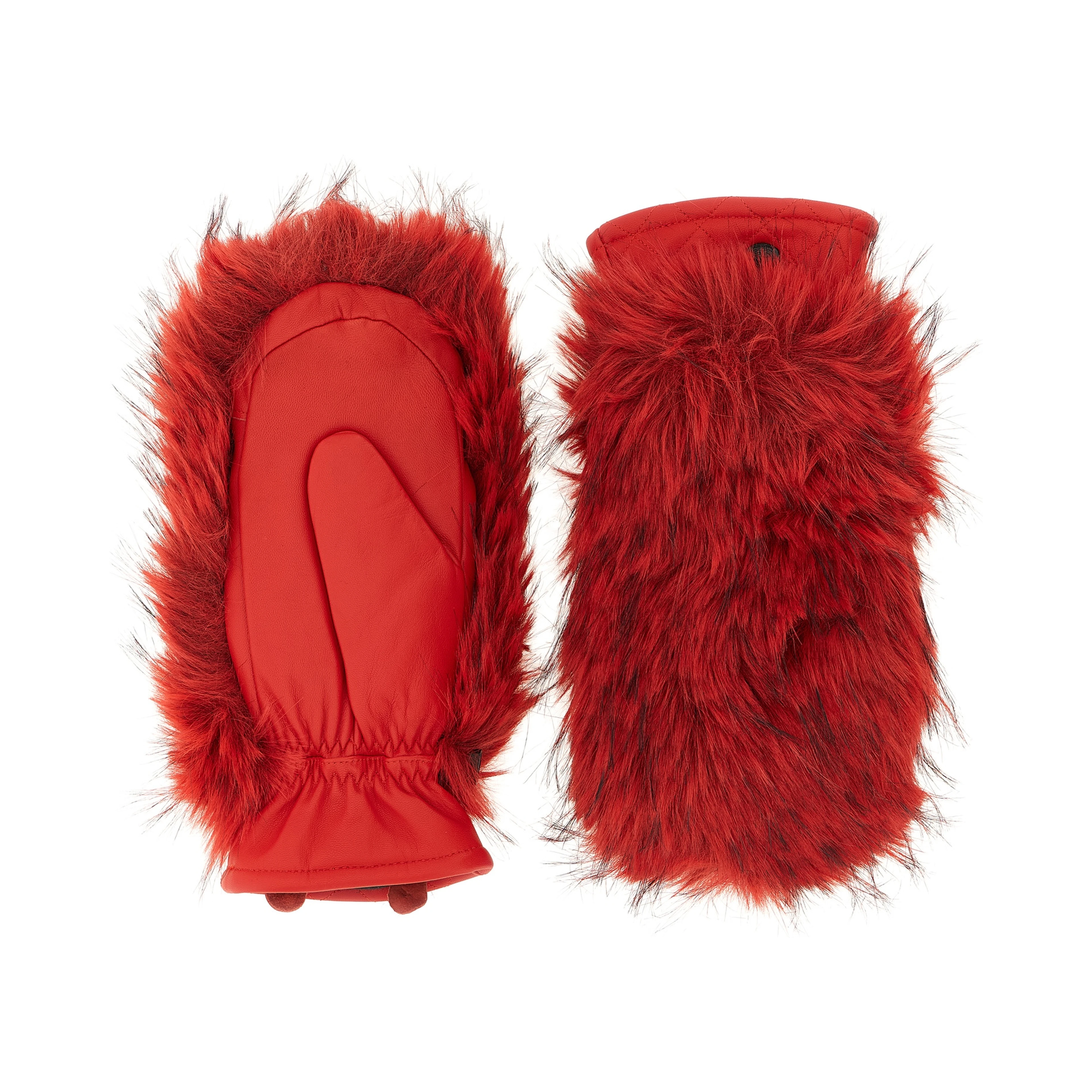 Red Goatskin Gloves